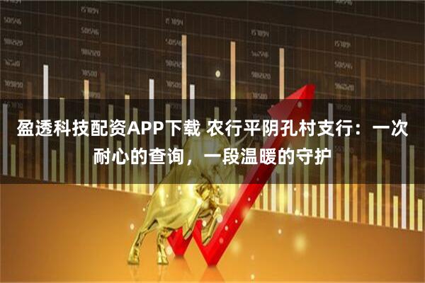 盈透科技配资APP下载 农行平阴孔村支行：一次耐心的查询，一段温暖的守护