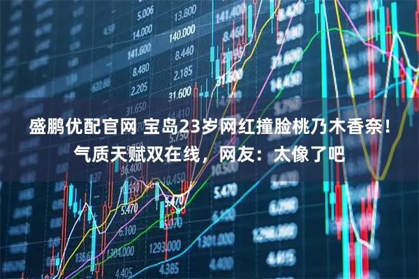 盛鹏优配官网 宝岛23岁网红撞脸桃乃木香奈！气质天赋双在线，网友：太像了吧