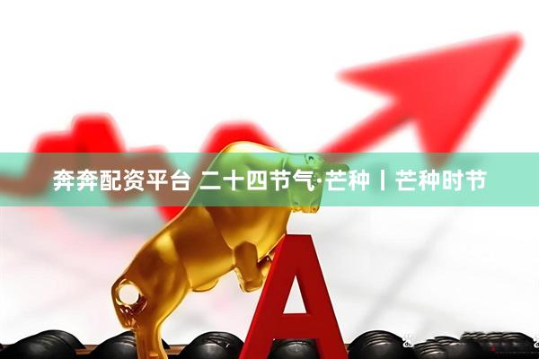 奔奔配资平台 二十四节气·芒种丨芒种时节